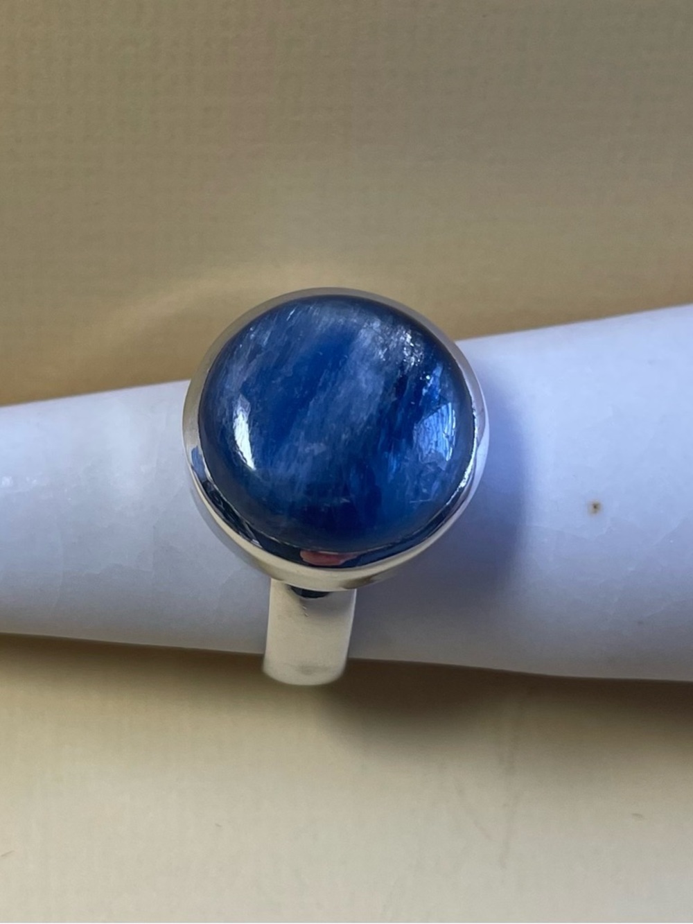New! Kyanite Ring with Stering Silver